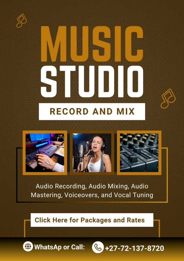 recording studio promo morgeez studio johannesburg